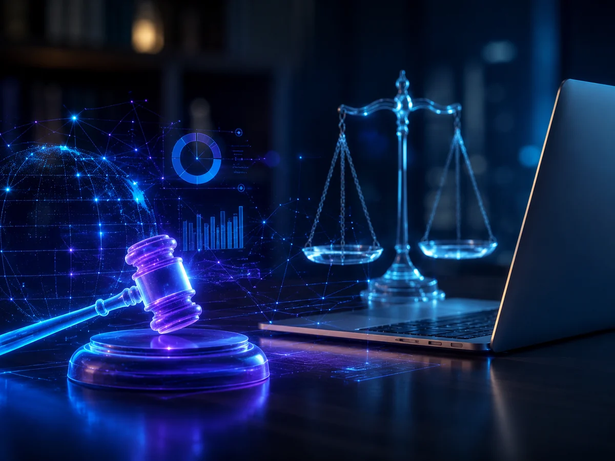 Simboli di giustizia digitali