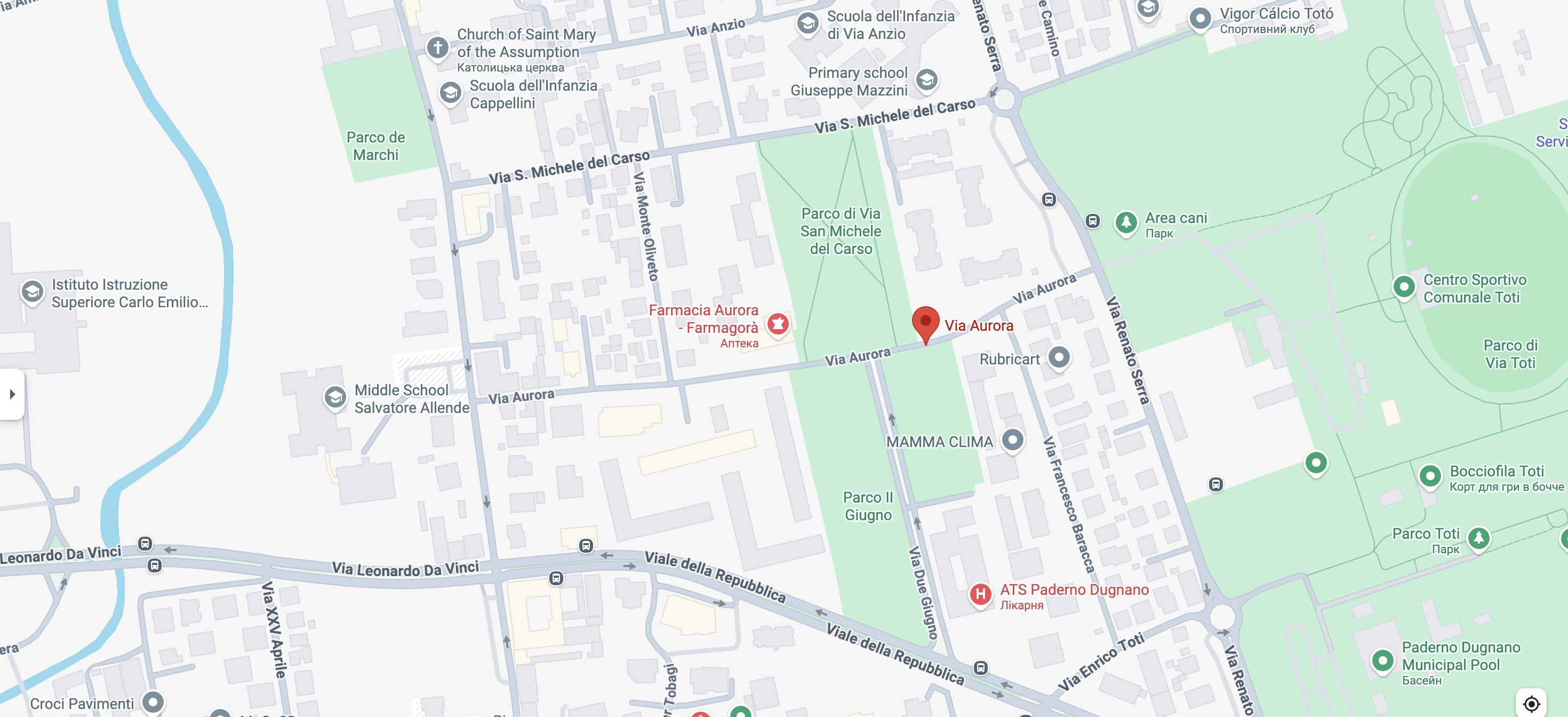 Mappa della sede Riding Stories Legal a Milano